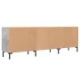 Betongrauer TV-Schrank aus Holzwerkstoff, 150 x 30 x 50 cm von vidaXL, TV-Möbel - Ref: Foro24-829104, Preis: 91,04 €, Rabatt: %