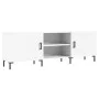 Weißer TV-Schrank aus Holzwerkstoff, 150 x 30 x 50 cm von vidaXL, TV-Möbel - Ref: Foro24-829100, Preis: 104,13 €, Rabatt: %