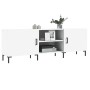 Mueble para TV madera de ingeniería blanco 150x30x50 cm de vidaXL, Muebles TV - Ref: Foro24-829100, Precio: 105,78 €, Descuen...