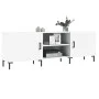 Weißer TV-Schrank aus Holzwerkstoff, 150 x 30 x 50 cm von vidaXL, TV-Möbel - Ref: Foro24-829100, Preis: 104,13 €, Rabatt: %