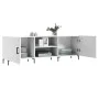 Weißer TV-Schrank aus Holzwerkstoff, 150 x 30 x 50 cm von vidaXL, TV-Möbel - Ref: Foro24-829100, Preis: 104,13 €, Rabatt: %