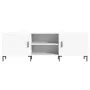 Weißer TV-Schrank aus Holzwerkstoff, 150 x 30 x 50 cm von vidaXL, TV-Möbel - Ref: Foro24-829100, Preis: 104,13 €, Rabatt: %