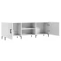 Weißer TV-Schrank aus Holzwerkstoff, 150 x 30 x 50 cm von vidaXL, TV-Möbel - Ref: Foro24-829100, Preis: 104,13 €, Rabatt: %