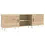 TV cabinet engineered wood Sonoma oak 150x30x50 cm by vidaXL, TV Furniture - Ref: Foro24-829095, Price: 88,31 €, Discount: %