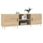 TV cabinet engineered wood Sonoma oak 150x30x50 cm by vidaXL, TV Furniture - Ref: Foro24-829095, Price: 88,31 €, Discount: %