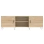 TV cabinet engineered wood Sonoma oak 150x30x50 cm by vidaXL, TV Furniture - Ref: Foro24-829095, Price: 88,31 €, Discount: %