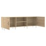 TV-Schrank aus Holzwerkstoff Sonoma-Eiche 150x30x50 cm von vidaXL, TV-Möbel - Ref: Foro24-829095, Preis: 89,78 €, Rabatt: %