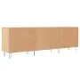 TV cabinet engineered wood Sonoma oak 150x30x50 cm by vidaXL, TV Furniture - Ref: Foro24-829095, Price: 88,31 €, Discount: %