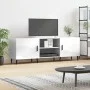 Hochglanzweißer TV-Schrank aus Holzwerkstoff, 150 x 30 x 50 cm von vidaXL, TV-Möbel - Ref: Foro24-829110, Preis: 95,72 €, Rab...