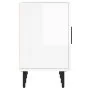 Hochglanzweißer TV-Schrank aus Holzwerkstoff, 150 x 30 x 50 cm von vidaXL, TV-Möbel - Ref: Foro24-829110, Preis: 95,72 €, Rab...