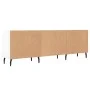 Hochglanzweißer TV-Schrank aus Holzwerkstoff, 150 x 30 x 50 cm von vidaXL, TV-Möbel - Ref: Foro24-829110, Preis: 95,72 €, Rab...
