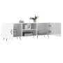 Hochglanzweißer TV-Schrank aus Holzwerkstoff, 150 x 30 x 50 cm von vidaXL, TV-Möbel - Ref: Foro24-829070, Preis: 87,71 €, Rab...
