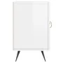 Glossy white engineered wood TV cabinet 150x30x50 cm by vidaXL, TV Furniture - Ref: Foro24-829070, Price: 86,81 €, Discount: %