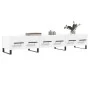 Engineered wood TV stand in white, 150x36x30 cm by vidaXL, TV Furniture - Ref: Foro24-829172, Price: 117,58 €, Discount: %