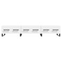 Mueble de TV madera de ingeniería blanco 150x36x30 cm de vidaXL, Muebles TV - Ref: Foro24-829172, Precio: 118,47 €, Descuento: %