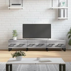 Sonoma gray engineered wood TV cabinet 150x36x30 cm by vidaXL, TV Furniture - Ref: Foro24-829178, Price: 117,58 €, Discount: %