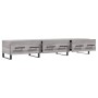 Mueble de TV madera de ingeniería gris Sonoma 150x36x30 cm de vidaXL, Muebles TV - Ref: Foro24-829178, Precio: 118,47 €
