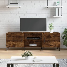 TV-Schrank aus geräuchertem Eichenholzwerkstoff, 150 x 30 x 50 cm von vidaXL, TV-Möbel - Ref: Foro24-829105, Preis: 102,62 €,...