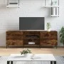 TV-Schrank aus geräuchertem Eichenholzwerkstoff, 150 x 30 x 50 cm von vidaXL, TV-Möbel - Ref: Foro24-829105, Preis: 101,04 €,...