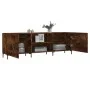 TV-Schrank aus geräuchertem Eichenholzwerkstoff, 150 x 30 x 50 cm von vidaXL, TV-Möbel - Ref: Foro24-829105, Preis: 101,04 €,...
