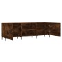 TV-Schrank aus geräuchertem Eichenholzwerkstoff, 150 x 30 x 50 cm von vidaXL, TV-Möbel - Ref: Foro24-829105, Preis: 102,62 €,...