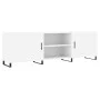 Mueble para TV madera de ingeniería blanco 150x30x50 cm de vidaXL, Muebles TV - Ref: Foro24-829116, Precio: 119,78 €, Descuen...