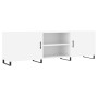 Weißer TV-Schrank aus Holzwerkstoff, 150 x 30 x 50 cm von vidaXL, TV-Möbel - Ref: Foro24-829116, Preis: 121,63 €, Rabatt: %