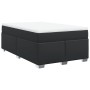 Cama box spring con colchón cuero sintético negro 120x190 cm en Camas y somieres | Comprar online en Foro24