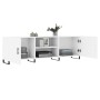 Weißer TV-Schrank aus Holzwerkstoff, 150 x 30 x 50 cm von vidaXL, TV-Möbel - Ref: Foro24-829116, Preis: 121,63 €, Rabatt: %