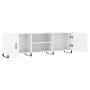 Mueble para TV madera de ingeniería blanco 150x30x50 cm de vidaXL, Muebles TV - Ref: Foro24-829116, Precio: 119,78 €, Descuen...