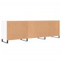 Weißer TV-Schrank aus Holzwerkstoff, 150 x 30 x 50 cm von vidaXL, TV-Möbel - Ref: Foro24-829116, Preis: 121,63 €, Rabatt: %