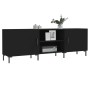 Schwarzer TV-Schrank aus Holzwerkstoff, 150 x 30 x 50 cm von vidaXL, TV-Möbel - Ref: Foro24-829101, Preis: 112,95 €, Rabatt: %