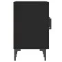 Mueble para TV madera de ingeniería negro 150x30x50 cm de vidaXL, Muebles TV - Ref: Foro24-829101, Precio: 111,03 €, Descuent...