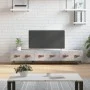 Betongrauer TV-Schrank aus Holzwerkstoff, 150 x 36 x 30 cm von vidaXL, TV-Möbel - Ref: Foro24-829128, Preis: 85,93 €, Rabatt: %