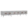 Mueble para TV madera de ingeniería gris hormigón 150x36x30 cm de vidaXL, Muebles TV - Ref: Foro24-829128, Precio: 87,01 €, D...