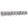 Betongrauer TV-Schrank aus Holzwerkstoff, 150 x 36 x 30 cm von vidaXL, TV-Möbel - Ref: Foro24-829128, Preis: 87,01 €, Rabatt: %