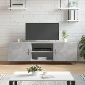 Holzwerkstoff TV-Möbel Beton grau 150x30x50 cm von vidaXL, TV-Möbel - Ref: Foro24-829096, Preis: 98,97 €, Rabatt: %