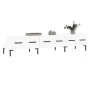 Holzwerkstoff TV-Möbel weiß glänzend 150x36x30 cm von vidaXL, TV-Möbel - Ref: Foro24-829158, Preis: 103,20 €, Rabatt: %
