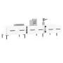 Holzwerkstoff TV-Möbel weiß glänzend 150x36x30 cm von vidaXL, TV-Möbel - Ref: Foro24-829158, Preis: 103,20 €, Rabatt: %
