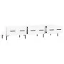 Holzwerkstoff TV-Möbel weiß glänzend 150x36x30 cm von vidaXL, TV-Möbel - Ref: Foro24-829158, Preis: 103,20 €, Rabatt: %