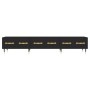 Black engineered wood TV cabinet 150x36x30 cm by vidaXL, TV Furniture - Ref: Foro24-829133, Price: 114,53 €, Discount: %