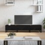 Schwarzer TV-Schrank aus Holzwerkstoff, 150 x 36 x 30 cm von vidaXL, TV-Möbel - Ref: Foro24-829173, Preis: 132,51 €, Rabatt: %