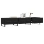 Schwarzer TV-Schrank aus Holzwerkstoff, 150 x 36 x 30 cm von vidaXL, TV-Möbel - Ref: Foro24-829173, Preis: 132,51 €, Rabatt: %