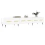 Hochglanzweißer TV-Schrank aus Holzwerkstoff, 150 x 36 x 30 cm von vidaXL, TV-Möbel - Ref: Foro24-829134, Preis: 93,88 €, Rab...