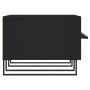 Black engineered wood TV cabinet 150x36x30 cm by vidaXL, TV Furniture - Ref: Foro24-829173, Price: 107,67 €, Discount: %