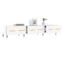 Hochglanzweißer TV-Schrank aus Holzwerkstoff, 150 x 36 x 30 cm von vidaXL, TV-Möbel - Ref: Foro24-829134, Preis: 95,05 €, Rab...