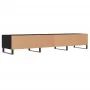 Black engineered wood TV cabinet 150x36x30 cm by vidaXL, TV Furniture - Ref: Foro24-829173, Price: 107,67 €, Discount: %
