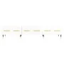 Hochglanzweißer TV-Schrank aus Holzwerkstoff, 150 x 36 x 30 cm von vidaXL, TV-Möbel - Ref: Foro24-829134, Preis: 93,88 €, Rab...