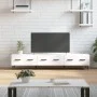 Engineered wood TV stand in white, 150x36x30 cm by vidaXL, TV Furniture - Ref: Foro24-829164, Price: 97,04 €, Discount: %
