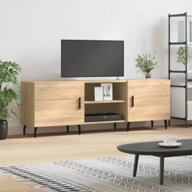 Mueble para TV madera de ingeniería roble Sonoma 150x30x50 cm